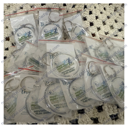 Circle Acrylic Keychain